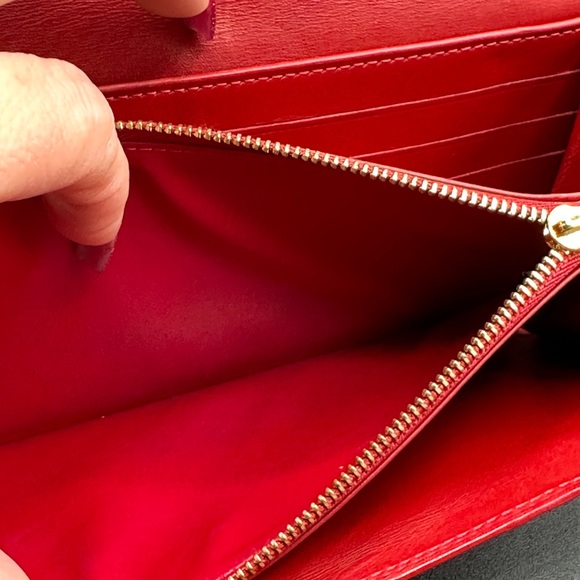 🚫SOLD🚫❤️Authenticated Louis Vuitton Vernis Porte Feuille Sarah Long Wallet ❤️ - Picture 6 of 16